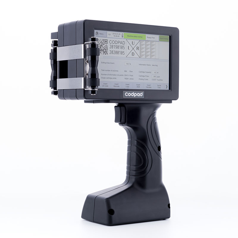 熱發(fā)泡便攜式手持噴碼機(jī) T110H 型號